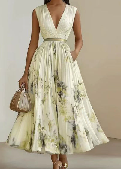 Printed Sleeveless Dress