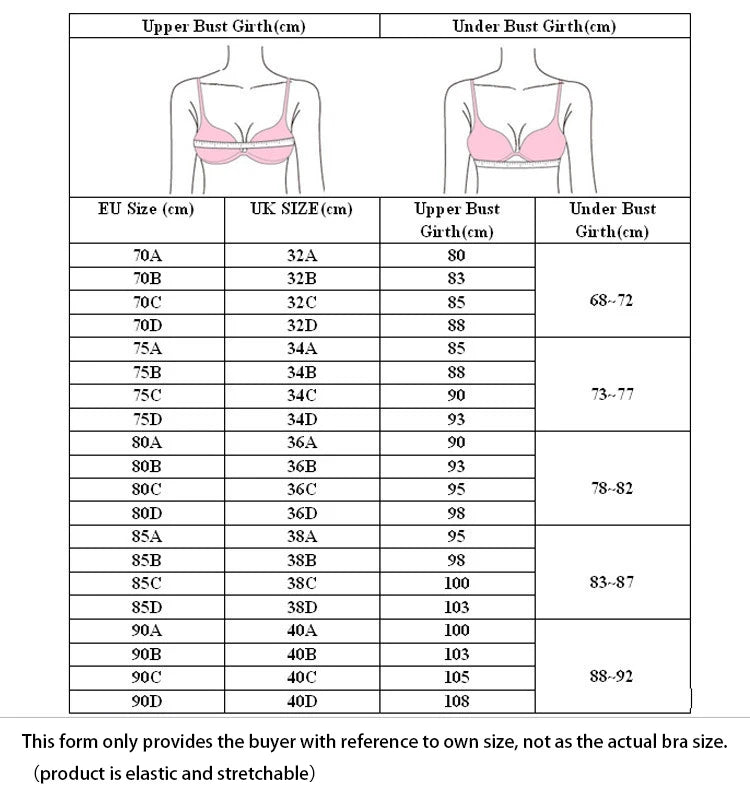 6 Breasted Extended Embroidered Bra And Panty Set, Floral Lace Women Underwear Sexy Female Thin Cotton Cup Push Up Lingerie Suit