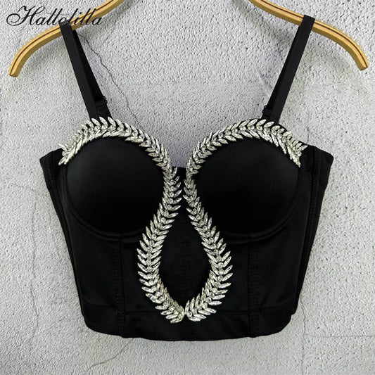 Sexy Club Shaper Ladies Crop Tops Fashion Streetwear Summer Shirt Woman Clothing Blusas Tank Top Women Corset Camis Ropa Mujer