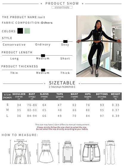 Sisterlinda Autumn Release Junior Ankle-Length High Street Pants Suit K24S58276 Girl Solid Slim Tight Fitting Fashion Pants Suit