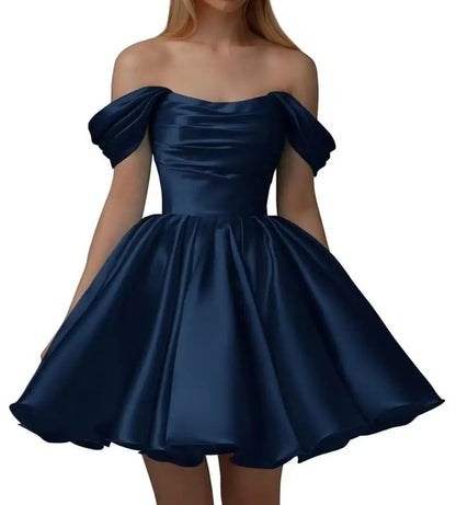 Elegant Short Wedding Dresses 2025 off the shoulder Beach Bridal Gown Formal Party Dresses Homecoming Dresses Customized 2025