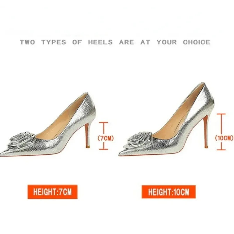 Luxury Designer Women Shoes New Fashion Patent Leather Pointed Tip High Heels for Woman Elegant France Casual Shoe Zapatos Mujer