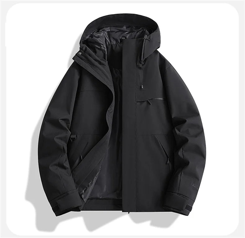 Spring Fall Waterproof Hiking Jacket Women Hooded Hunting Running Trekking Fishing Jackets Outdoor Ride Climbing Windbreaker