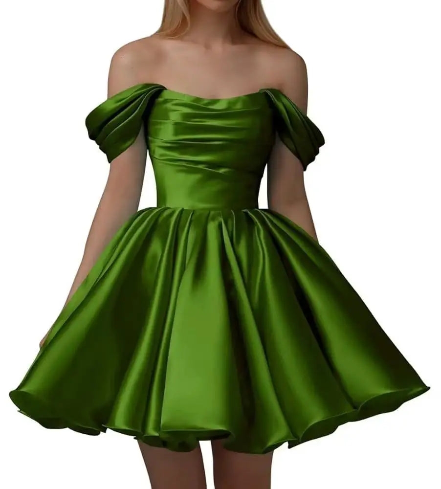 Elegant Short Wedding Dresses 2025 off the shoulder Beach Bridal Gown Formal Party Dresses Homecoming Dresses Customized 2025