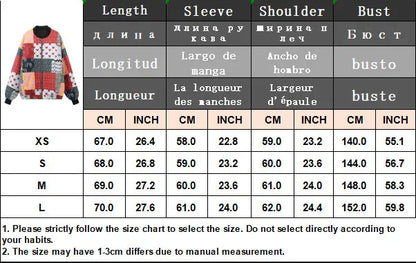 HH Floral Print Jacket For Women Autumn Quilted Reversible Cotton Coat Cardigan Long Sleeve Jackets Elegant Woman Streetwear