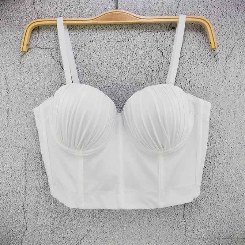 Sexy Club Shaper Ladies Crop Tops Fashion Streetwear Summer Shirt Woman Clothing Blusas Tank Top Women Corset Camis Ropa Mujer