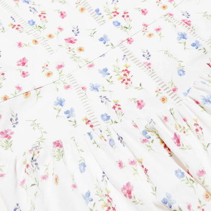 Oligai Floral Print Midi Sundress Elegant Spaghetti Strap Flowy Dress Aussie Summer Women Boho Chic Beach Dress