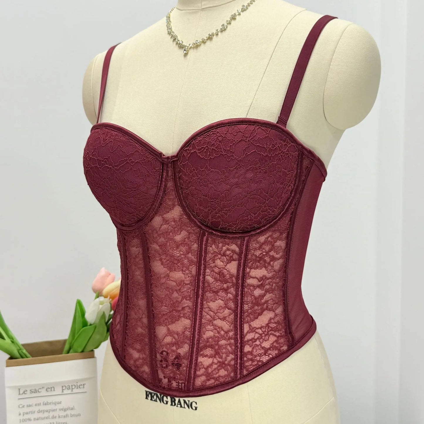 Floral Lace Lady Bustier Elegant Shaping Sexy Lace Women Corset Girls Slim Evening Wear Crops Lady Short Sweet Body Shaper Top