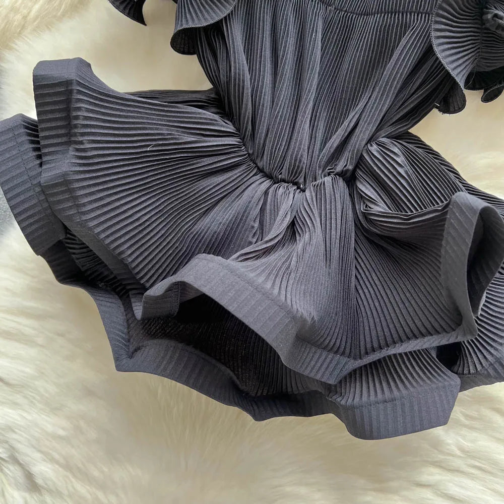 Sexy Drawstring Casual Blouses for Women Almighty Summer Short Sleeve Solid Colours Femme Shirts Tops Chic Ruffles Woman Blusas
