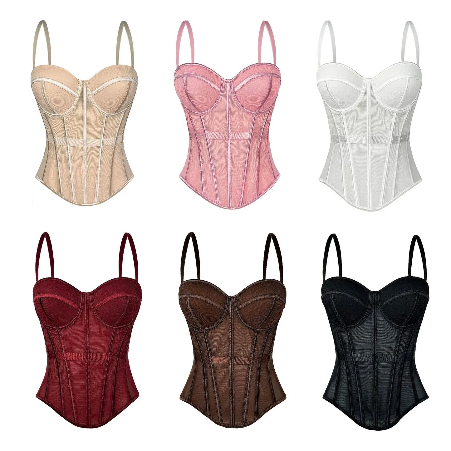 Floral Lace Lady Bustier Elegant Shaping Sexy Lace Women Corset Girls Slim Evening Wear Crops Lady Short Sweet Body Shaper Top