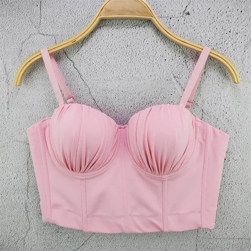 Sexy Club Shaper Ladies Crop Tops Fashion Streetwear Summer Shirt Woman Clothing Blusas Tank Top Women Corset Camis Ropa Mujer