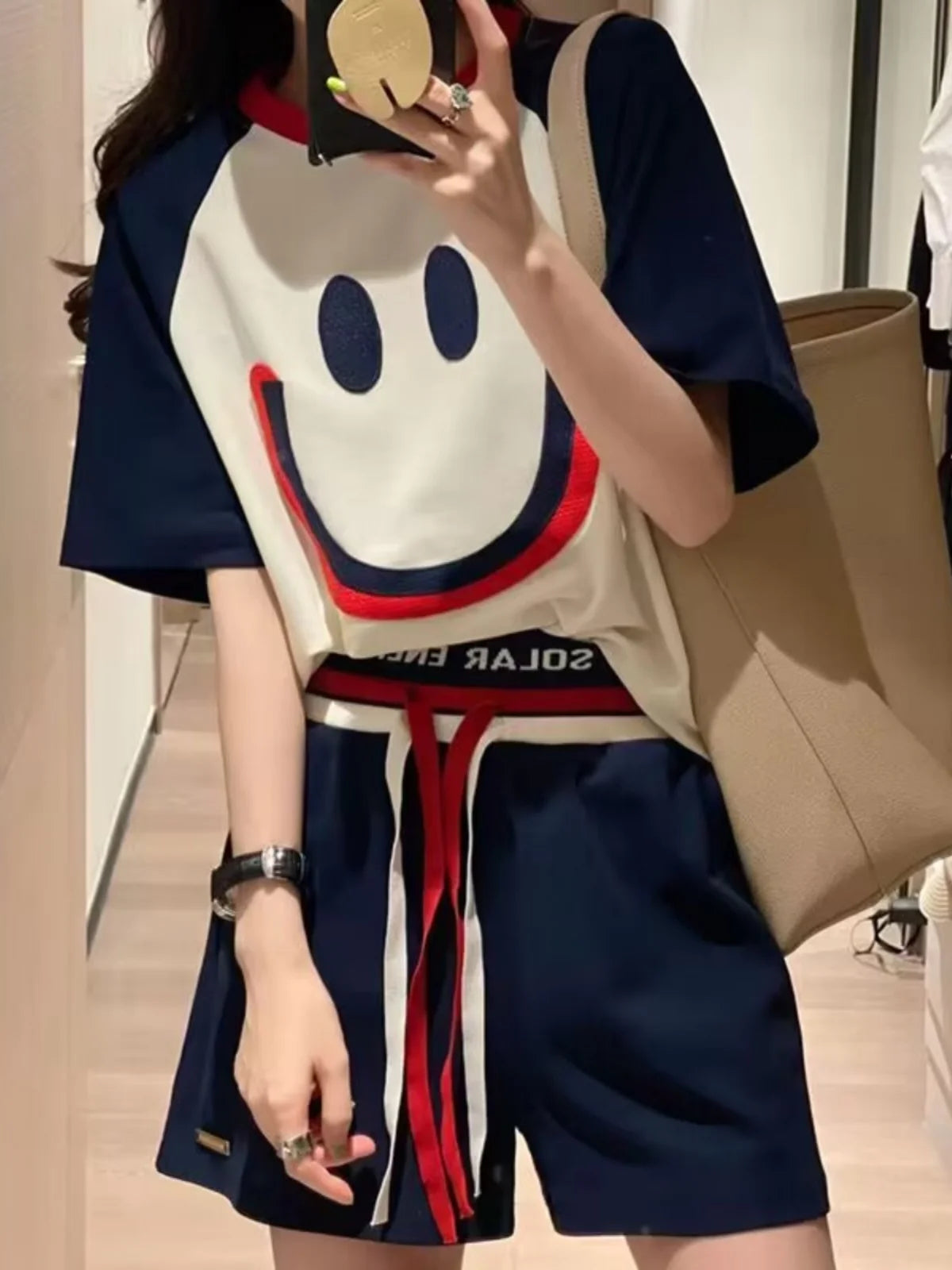 Summer 2023 plus Size Women's Fashionable Soft Style Meat Covering Two-Piece Set Street Style Cute Casual Sportswear Ensemble