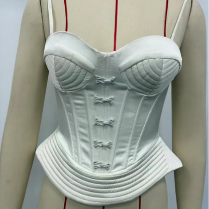Sexy Backless Bandage Vest Women Fashion Solid Slim Sleeveless Single Breasted Sling Tops Female 2026 Spring Summer Lady Top