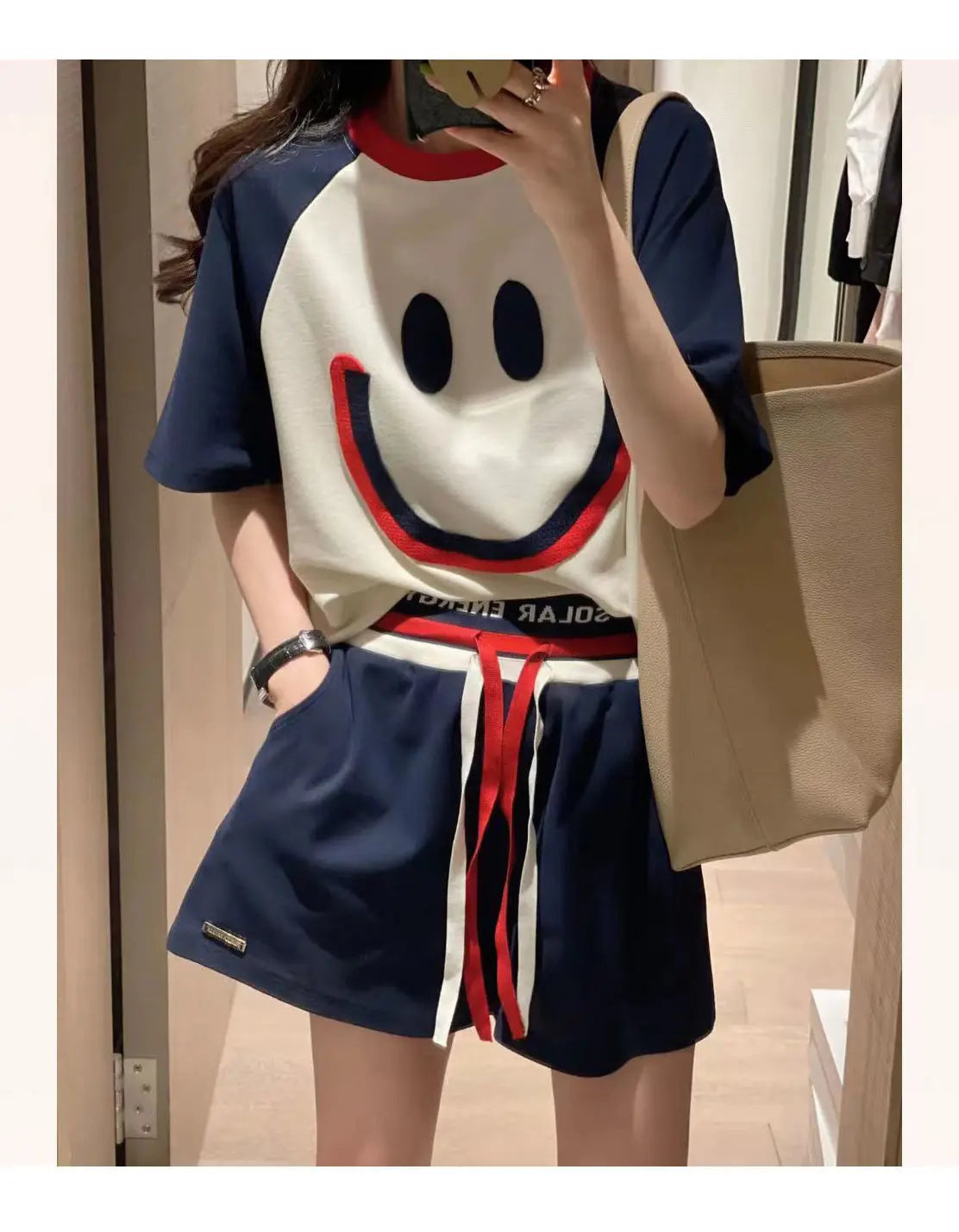 Summer 2023 plus Size Women's Fashionable Soft Style Meat Covering Two-Piece Set Street Style Cute Casual Sportswear Ensemble