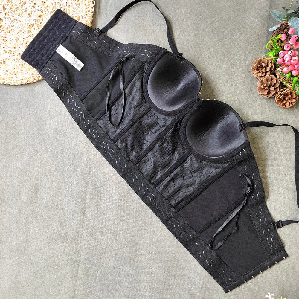 Festival Party Women Corset Top Sexy Underbust Corsets Fashion Streetwear Lingerie Gothic Bustier Crop Tops Steampunk Bustier