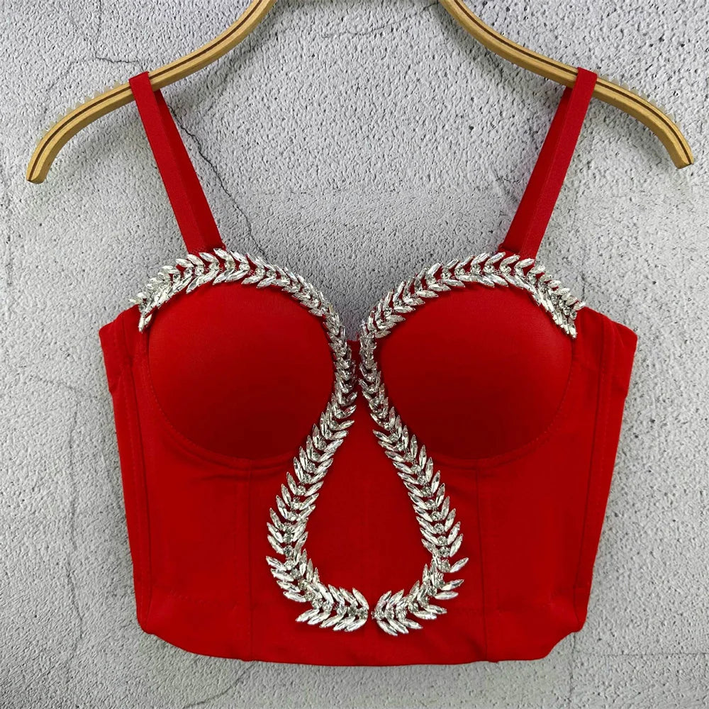 Sexy Club Shaper Ladies Crop Tops Fashion Streetwear Summer Shirt Woman Clothing Blusas Tank Top Women Corset Camis Ropa Mujer
