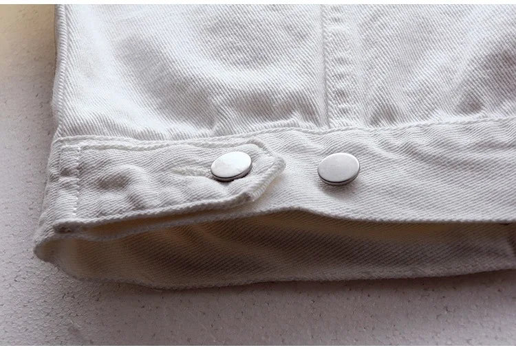 Classic Denim Jacket Women Jeans 2023 Jean Boyfriend Jackets for Women Oversize Loose Coat Veste Femme Purple White Yellow Mujer