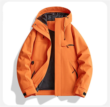 Spring Fall Waterproof Hiking Jacket Women Hooded Hunting Running Trekking Fishing Jackets Outdoor Ride Climbing Windbreaker