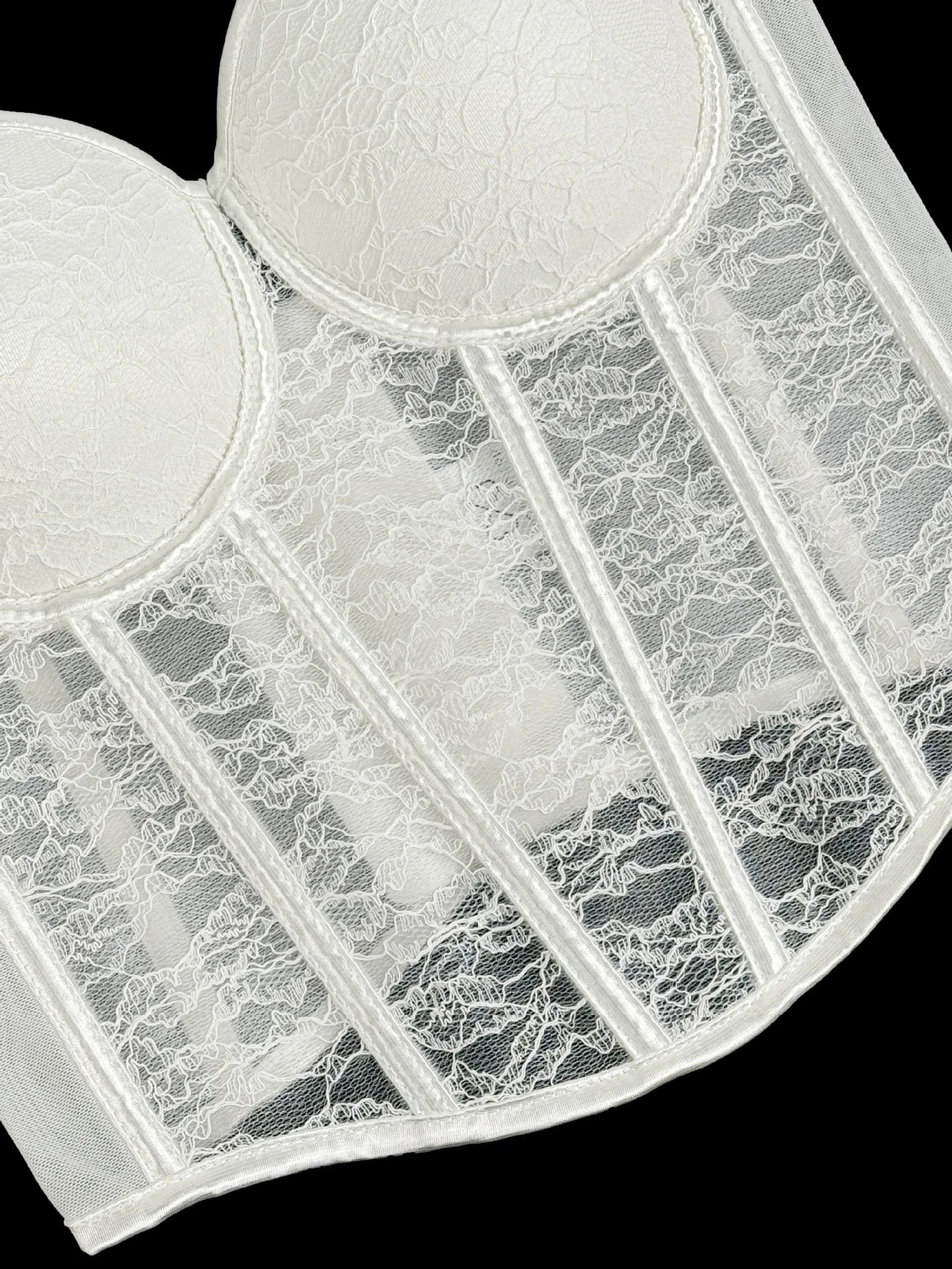 Floral Lace Lady Bustier Elegant Shaping Sexy Lace Women Corset Girls Slim Evening Wear Crops Lady Short Sweet Body Shaper Top