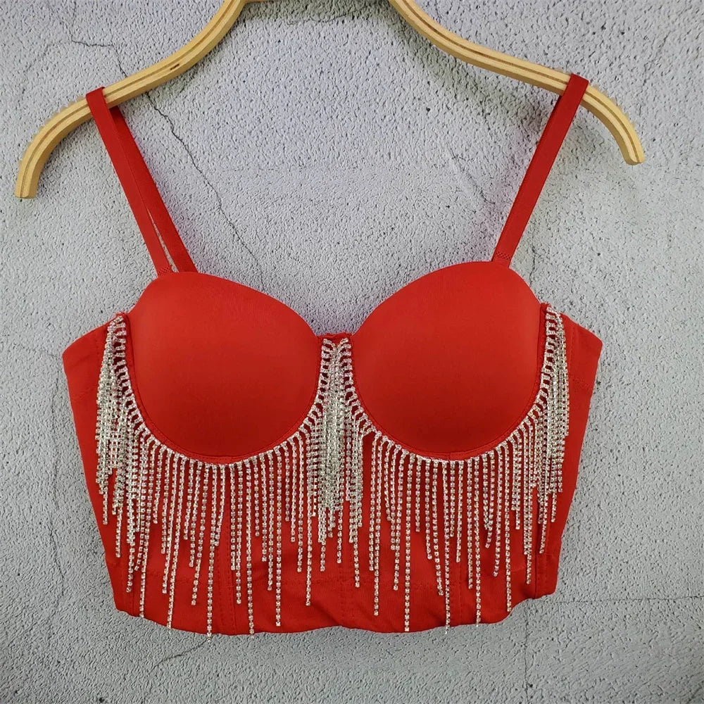 Sexy Club Shaper Ladies Crop Tops Fashion Streetwear Summer Shirt Woman Clothing Blusas Tank Top Women Corset Camis Ropa Mujer