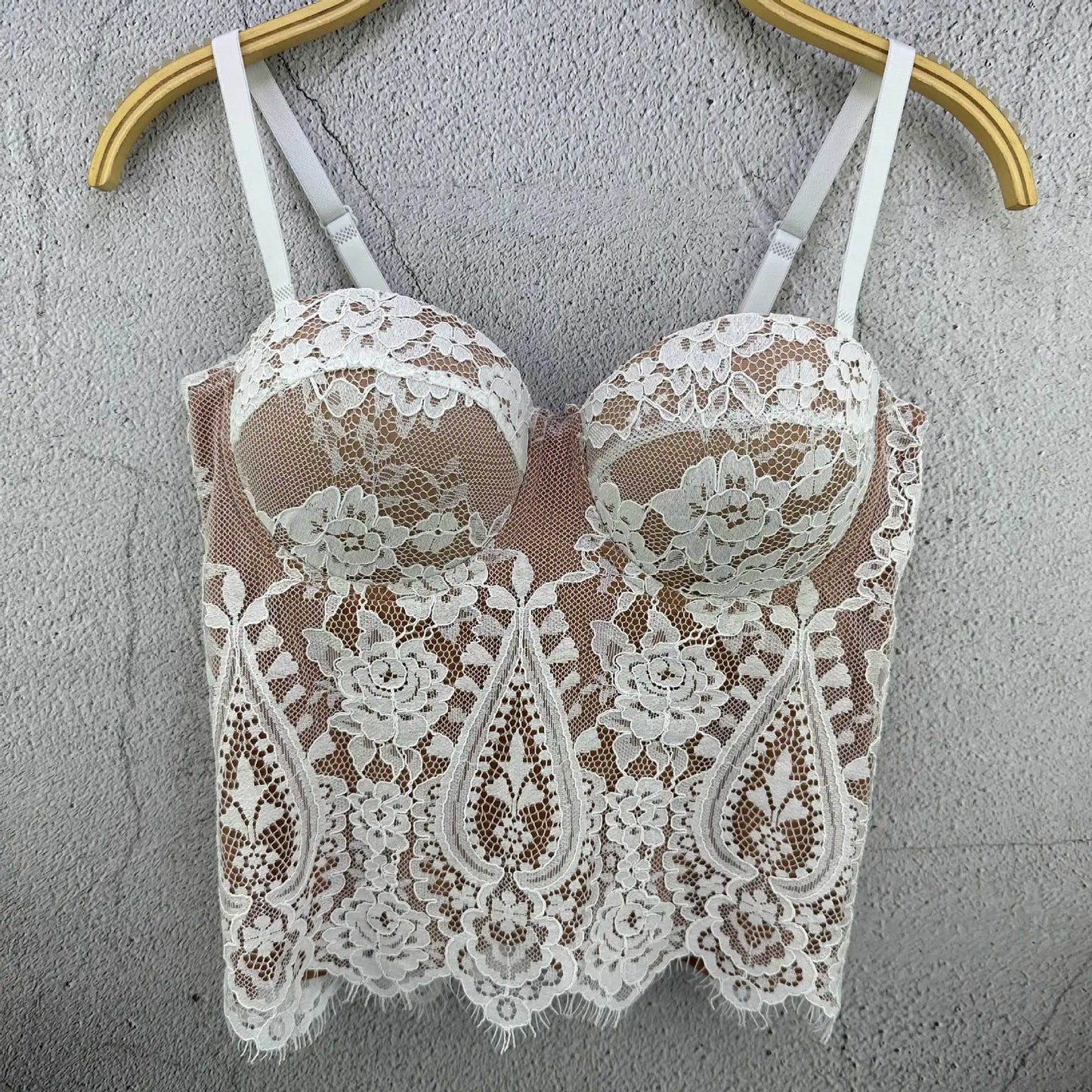 Floral Lace Lady Bustier Elegant Shaping Sexy Lace Women Corset Girls Slim Evening Wear Crops Lady Short Sweet Body Shaper Top
