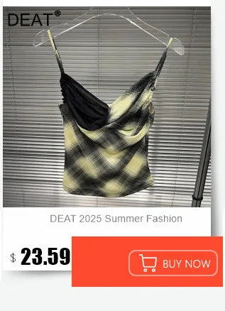 DEAT Fashion Women's 3D Flower Decoration Camisole Vest Outwear Versatile Solid Color Tank Tops Female Trendy New 11A05069