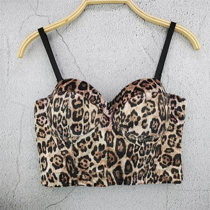 Visivane Sexy Club Cropped Shirt Woman Clothes Camis Shaper Tank Top Women Corset Blusas Roupas Femininas Bra Ladies Tops y2k
