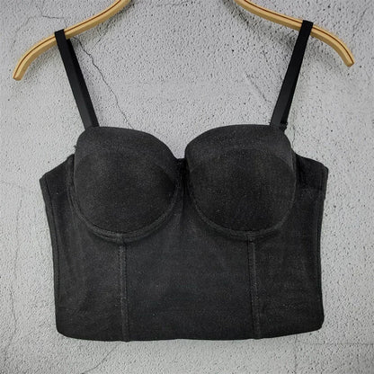 Sexy Club Shaper Ladies Crop Tops Fashion Streetwear Summer Shirt Woman Clothing Blusas Tank Top Women Corset Camis Ropa Mujer