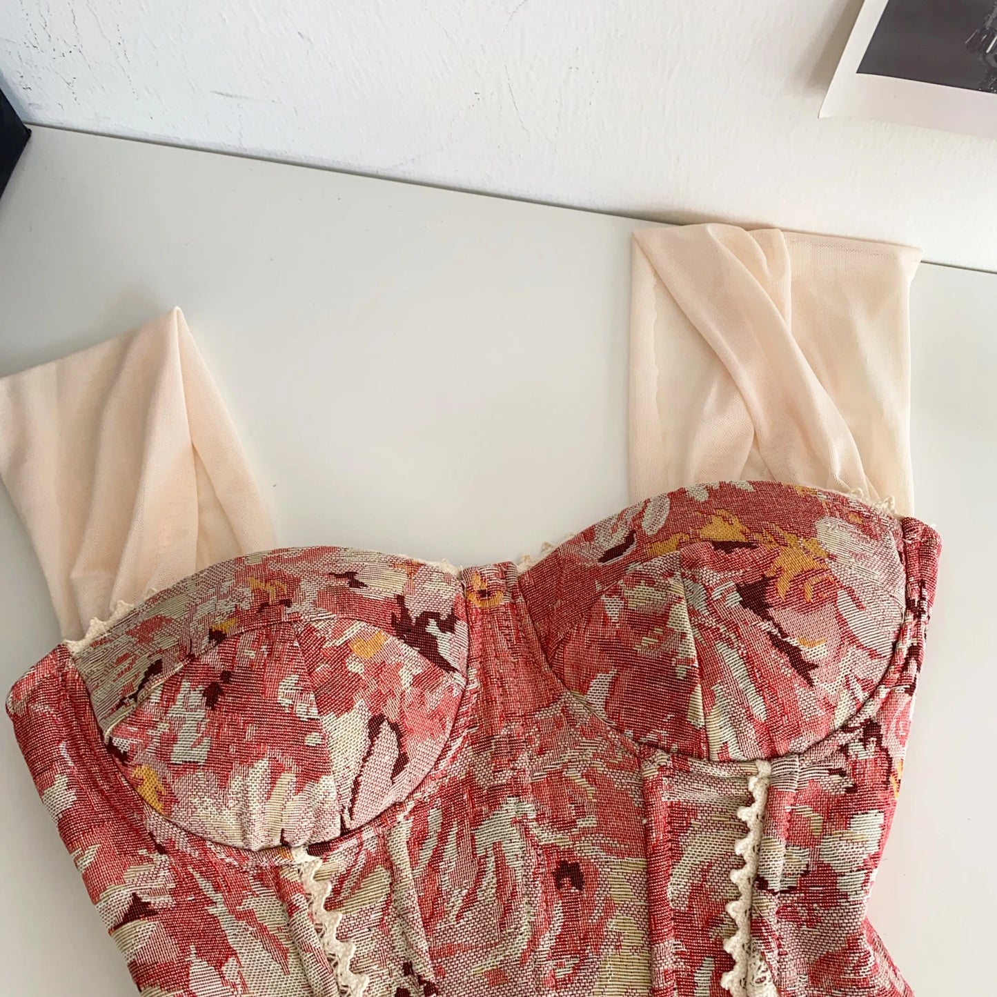 SINGREINY American Retro Print Evening Camisole Female Strap Lace Spliced Slim Top 2025 Streetwear Floral Vintage Beach Tank Top