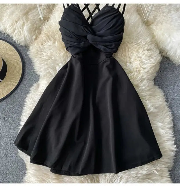 Sexy ort A-Line Dr V-Ne Bal Svel Waist-Cinching Clubwear  Dr Small Formal Dr Nightclub Wear
