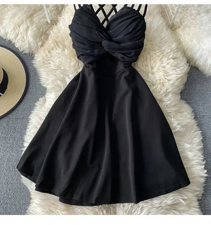 Sexy ort A-Line Dr V-Ne Bal Svel Waist-Cinching Clubwear  Dr Small Formal Dr Nightclub Wear