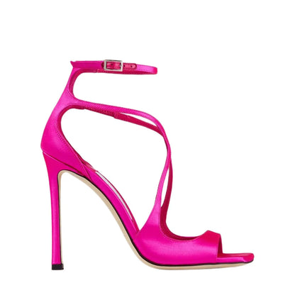 2026Ladies' Summer New Fashionable High-heeled Open Toed Sandals Square Toe Party Sexy 34-43Large Women's Shoes