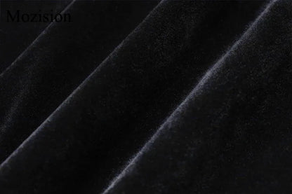 Mozision Strapless Backless Sexy Mini Dress Women Fashion With Zipper Off-shoulder Sleeveless A-line Bodycon Club Party Dress