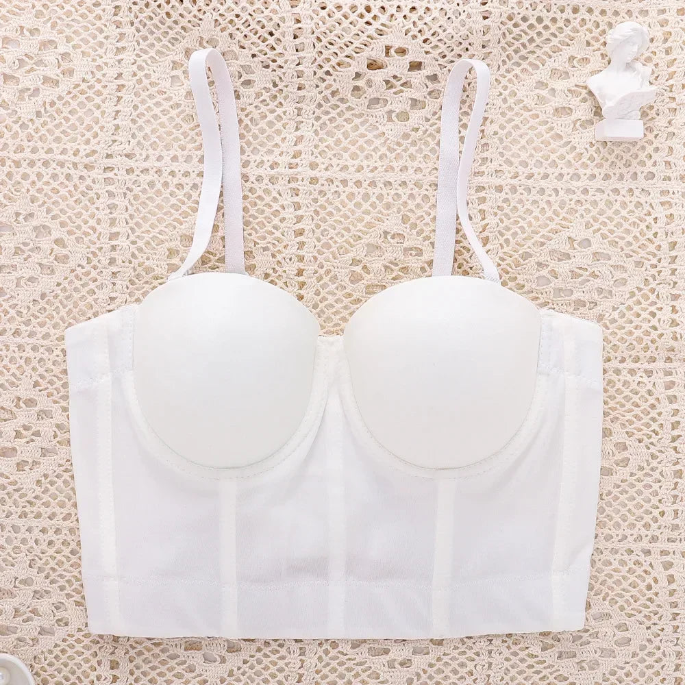 Sexy Club Shaper Ladies Crop Tops Fashion Streetwear Summer Shirt Woman Clothing Blusas Tank Top Women Corset Camis Ropa Mujer