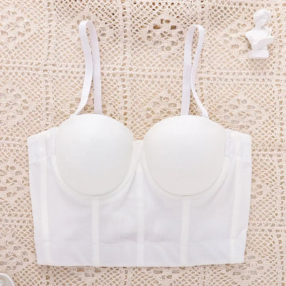 Sexy Club Shaper Ladies Crop Tops Fashion Streetwear Summer Shirt Woman Clothing Blusas Tank Top Women Corset Camis Ropa Mujer