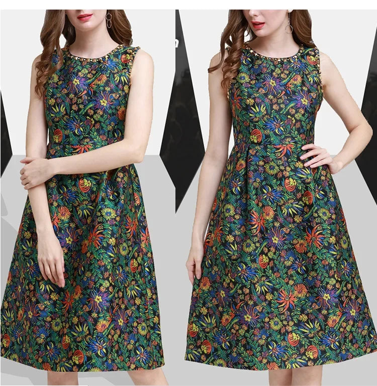 Yarn-dyed Jacquard Fabric Autumn Winter Flower Dress Suit Jacket Clothing European Brand Fashion Design Diy Sewing Cloth