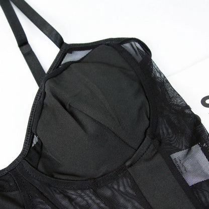 Sexy Tight Fitting Women's Clothing, Deep V-neck Shaping, Adjustable Shoulder Straps, Reinforced Soft Padded Bra, Top