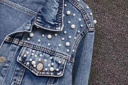 Denim Coat Women Denim Coat Turn Down Collar Single Breasted Full Sleeve Jackets Loose Casual Regular Short Jacket 2024