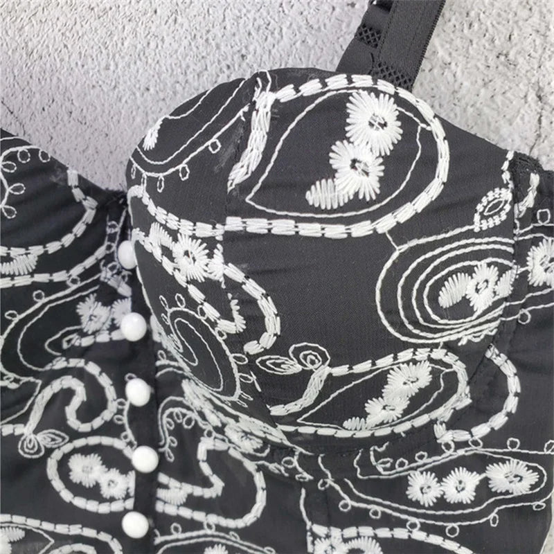 Visivane Sexy Club Cropped Shirt Woman Clothes Camis Shaper Tank Top Women Corset Blusas Roupas Femininas Bra Ladies Tops y2k