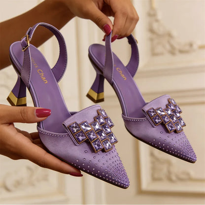 Venus Chan Elegant Women's Pumps - Fashion-Forward High-Quality Shoes for Nigerian Weddings and Special Events