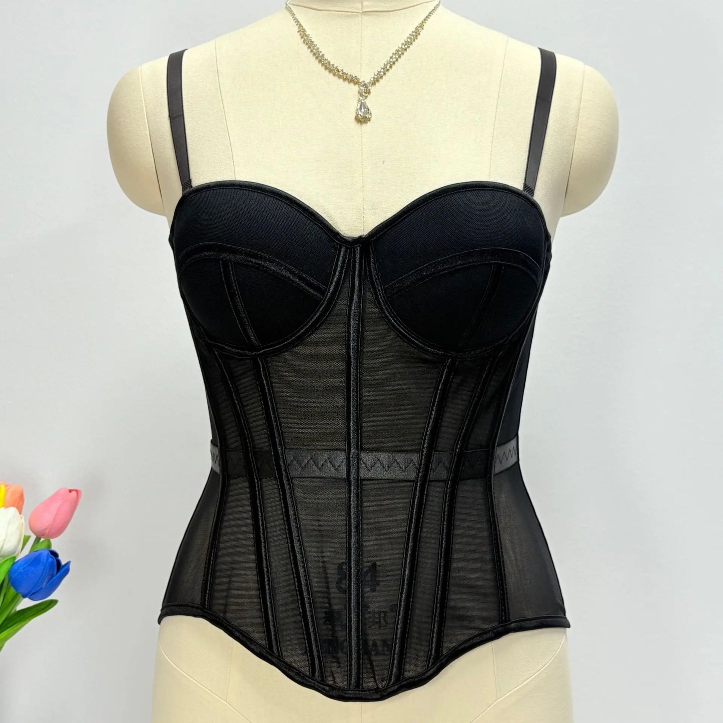Floral Lace Lady Bustier Elegant Shaping Sexy Lace Women Corset Girls Slim Evening Wear Crops Lady Short Sweet Body Shaper Top