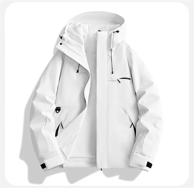 Spring Fall Waterproof Hiking Jacket Women Hooded Hunting Running Trekking Fishing Jackets Outdoor Ride Climbing Windbreaker