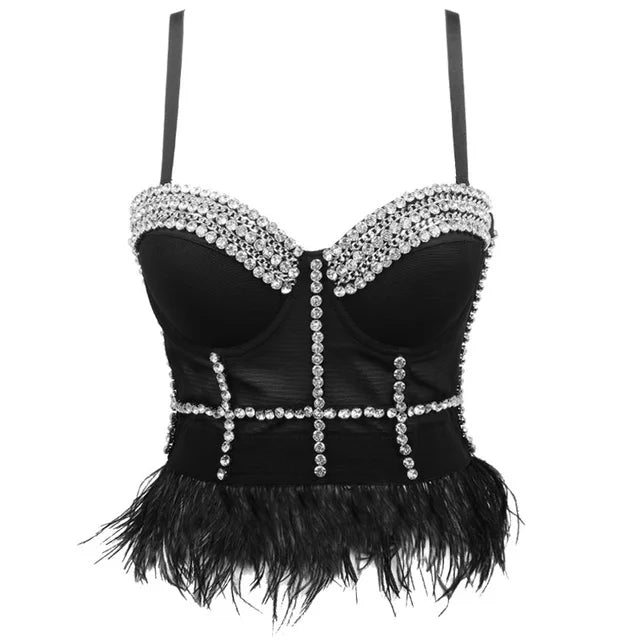Faionable Street Sle Sequin Slim Tank Top Women's Casual Bright Spangles Strap Vest Ladies' Polyester Streetwear