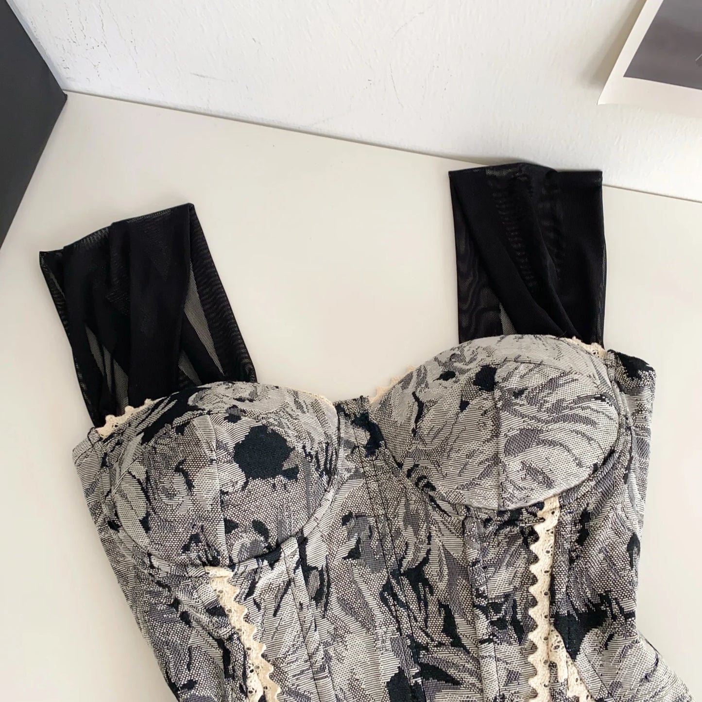 SINGREINY American Retro Print Evening Camisole Female Strap Lace Spliced Slim Top 2025 Streetwear Floral Vintage Beach Tank Top