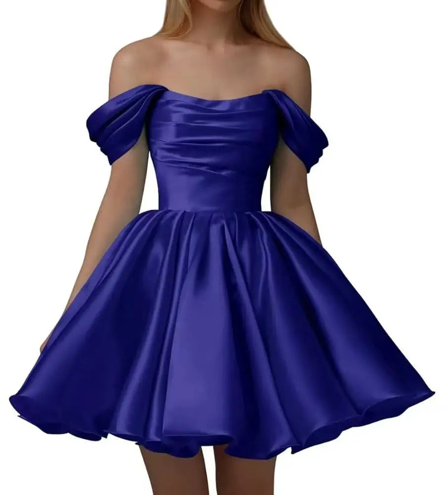 Elegant Short Wedding Dresses 2025 off the shoulder Beach Bridal Gown Formal Party Dresses Homecoming Dresses Customized 2025