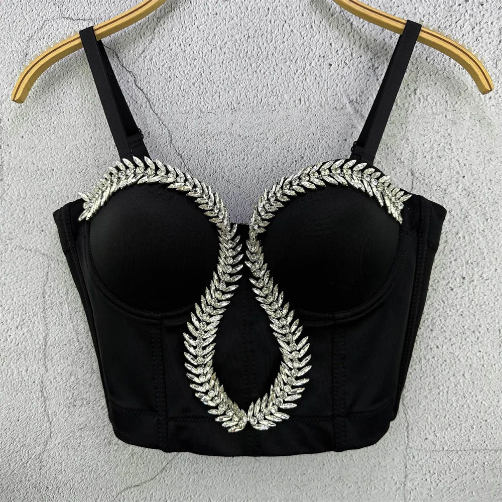 Sexy Club Shaper Ladies Crop Tops Fashion Streetwear Summer Shirt Woman Clothing Blusas Tank Top Women Corset Camis Ropa Mujer