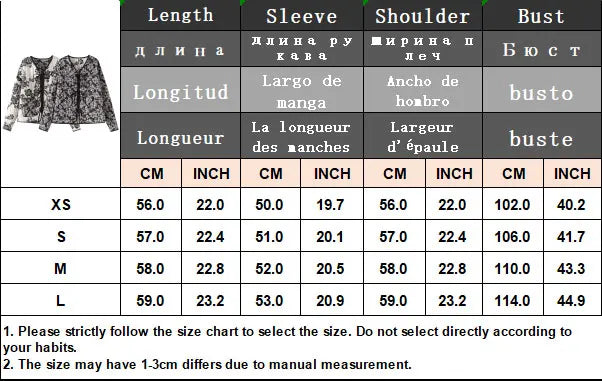 HH Floral Print Jacket For Women Autumn Quilted Reversible Cotton Coat Cardigan Long Sleeve Jackets Elegant Woman Streetwear