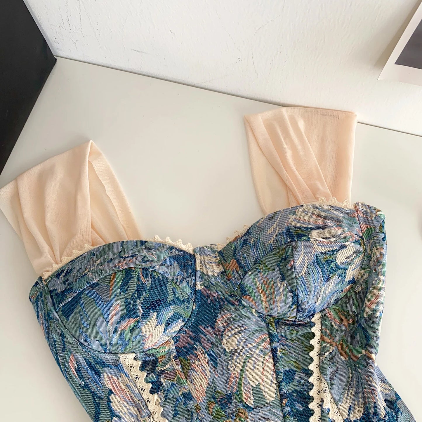 SINGREINY American Retro Print Evening Camisole Female Strap Lace Spliced Slim Top 2025 Streetwear Floral Vintage Beach Tank Top