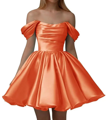 Elegant Short Wedding Dresses 2025 off the shoulder Beach Bridal Gown Formal Party Dresses Homecoming Dresses Customized 2025