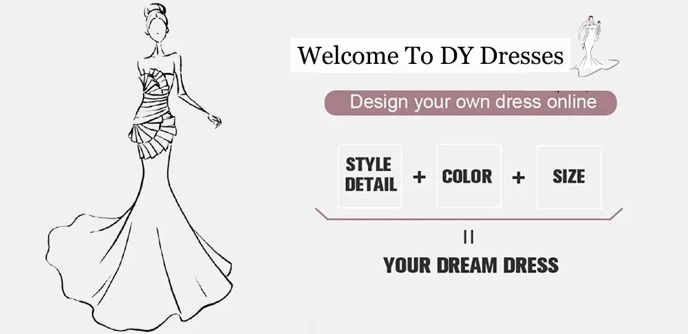 DY Elegant Pink Jacquard Strapless A-line Evening Dress Floor Length Customsied Prom Gowns Formal Occasion Vestido